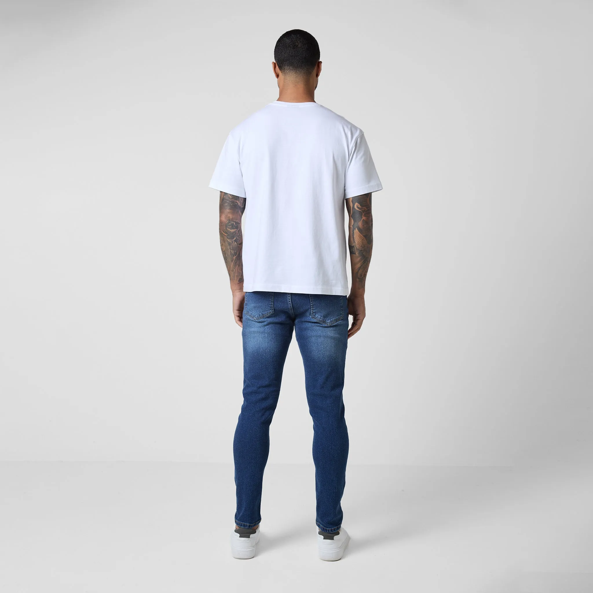 2-Pack Slim Fit Denim Jeans | Mid Blue Wash Light Blue Wash